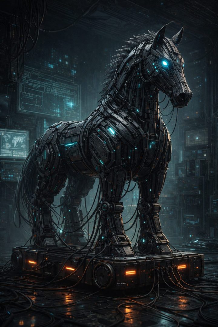 Cheval de troie cyber Cheval de troie cyber
